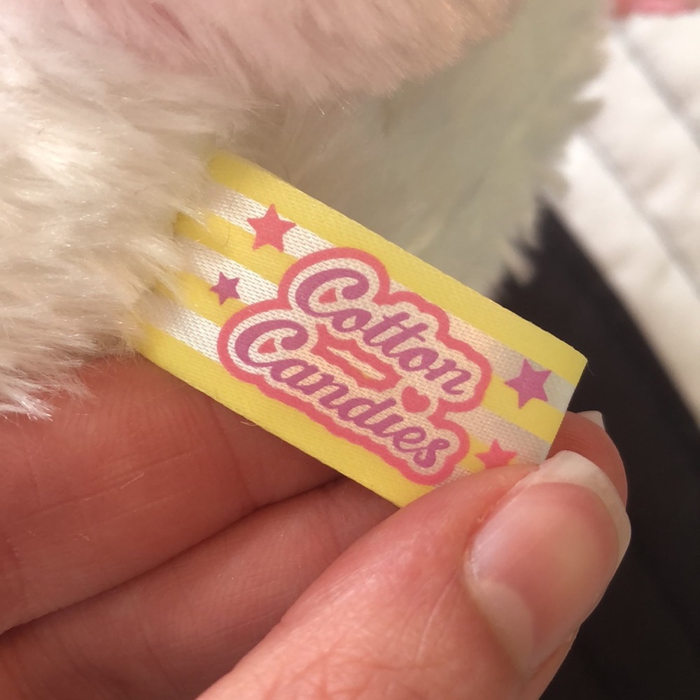 Rare!!! Cotton Candies By Amuse Plush Rabbit Backpack Gem